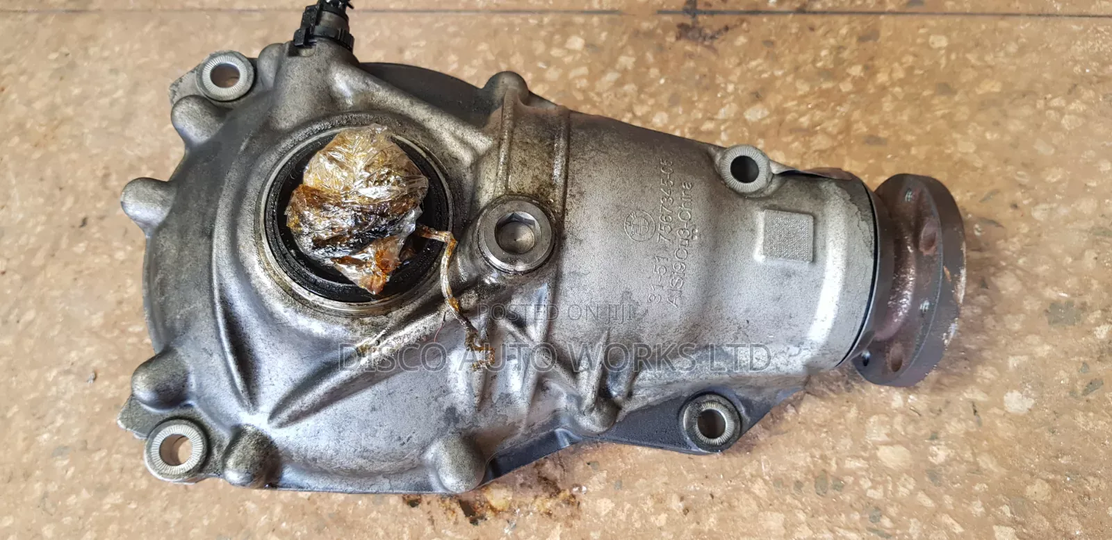 BMW E70 N57 Front Diff ,In Good Condition.