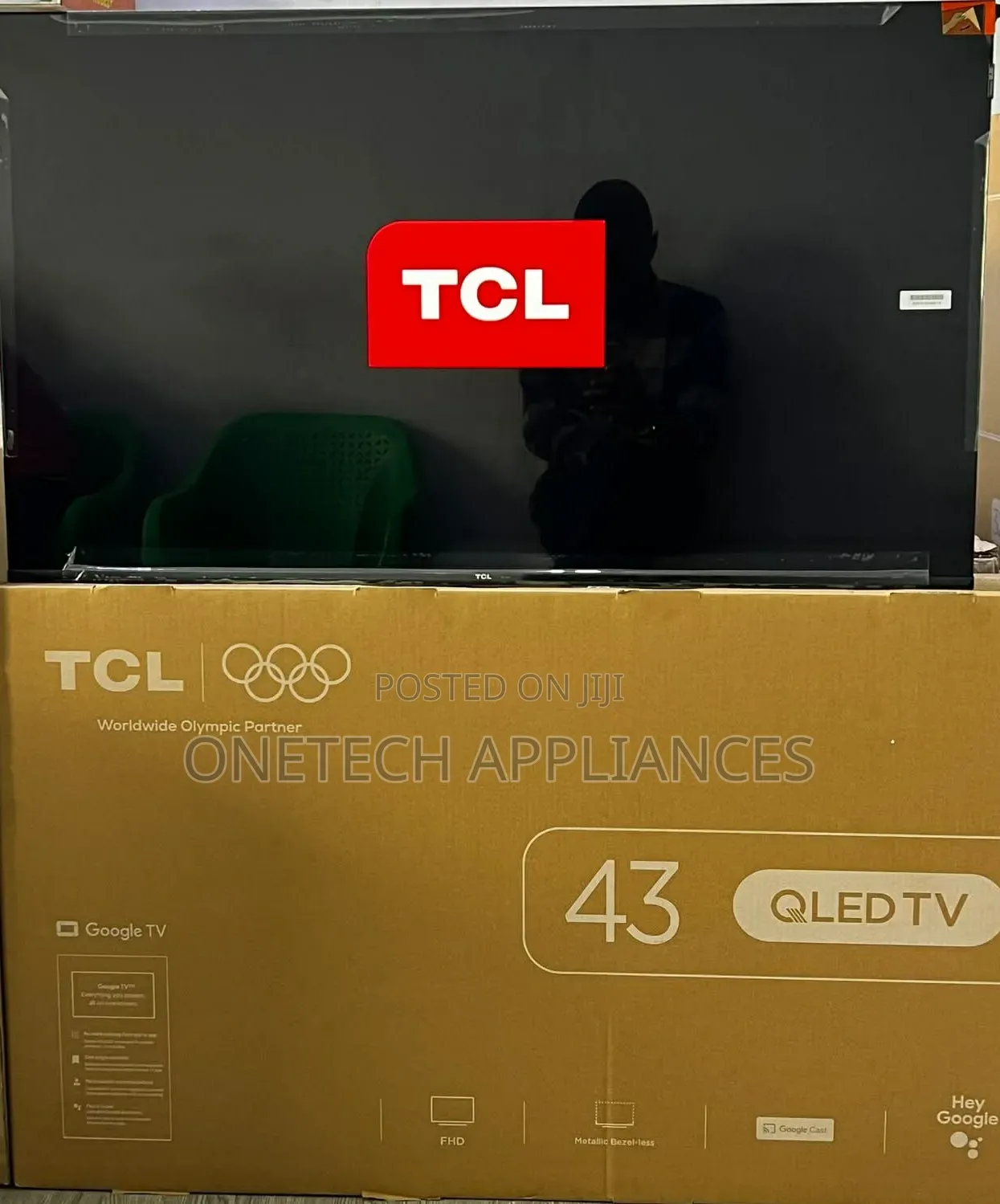 TCL 43′′ 43s5k Qled Hd Google Tv
