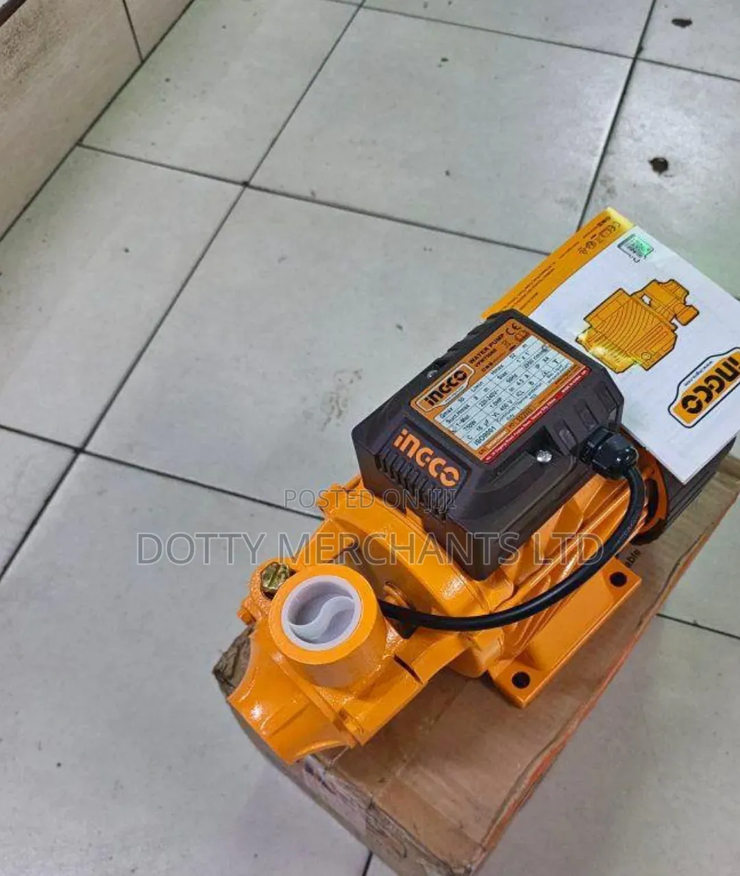 Ingco Water Pumps 1hp