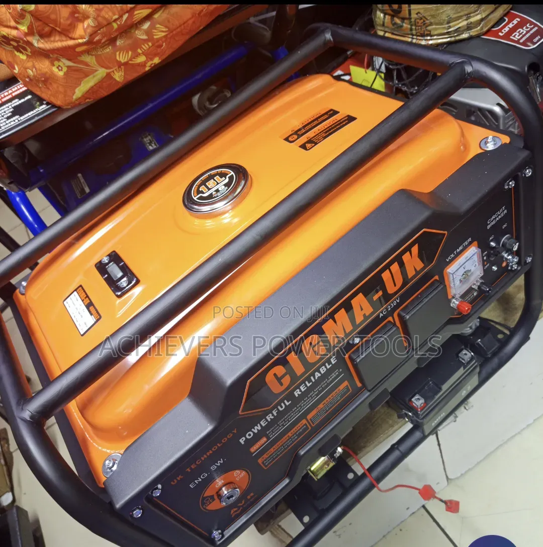 Powerful Cigma 6.5 Kva Generator Machine
