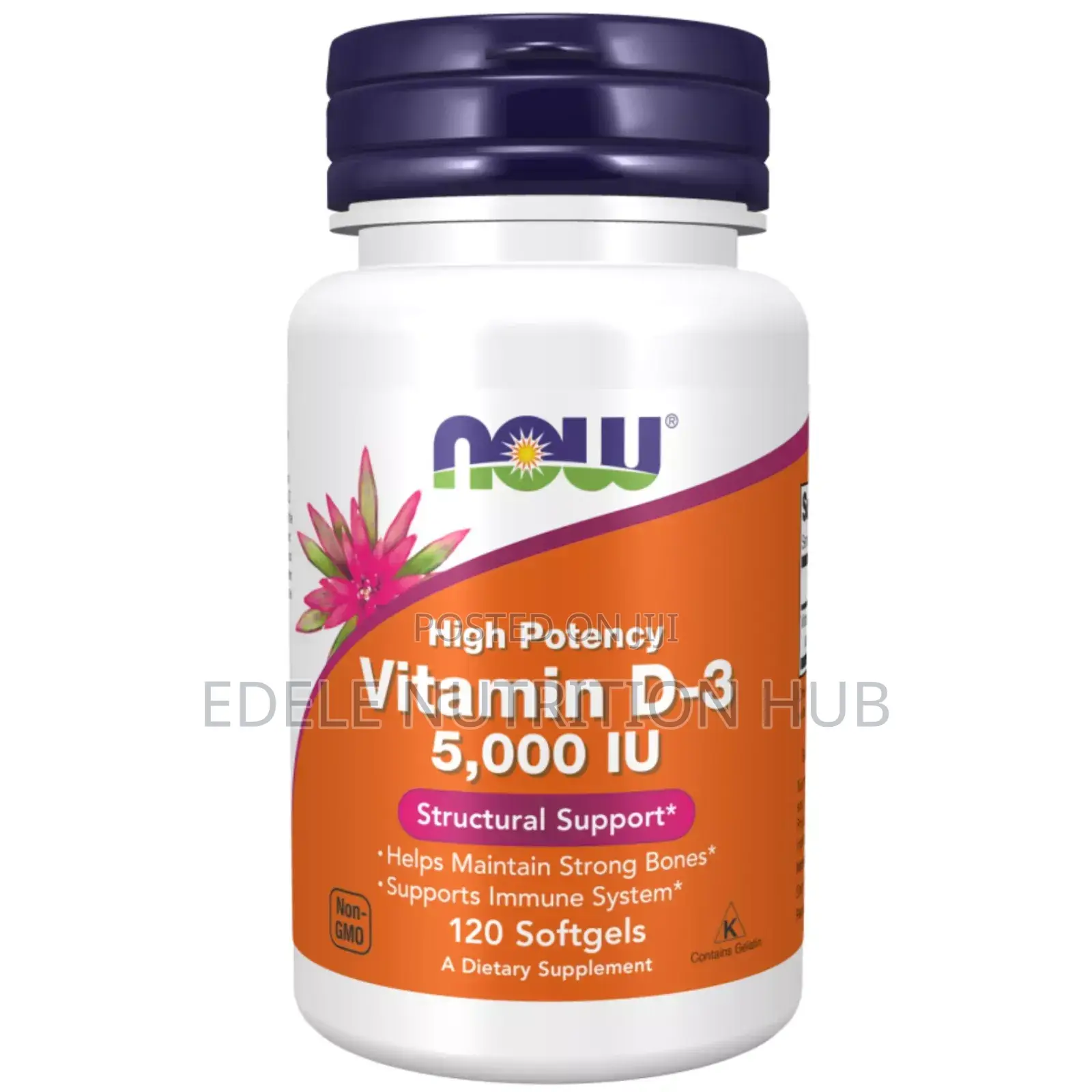 Now Vitamin D-3 1000 Iu 180 Soft Gels
