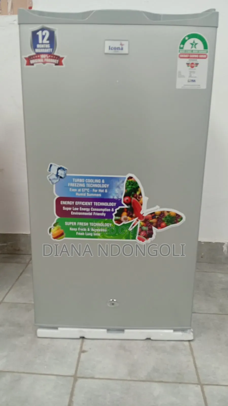 *Icona Fridge 90 LTR Single Door at *Ready to Pick*