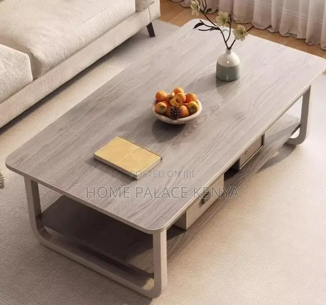 Coffee Table: Modern Simple Low Wooden Coffee Table