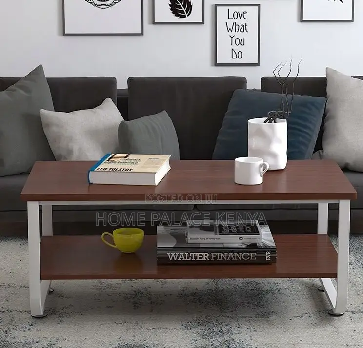 Coffee Table: Modern Simple Low Wooden Coffee Table