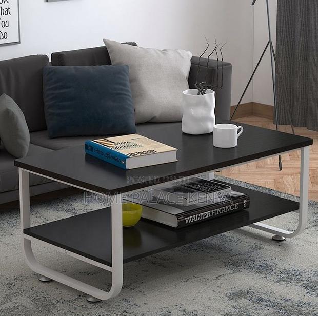 Coffee Table: Modern Simple Low Wooden Coffee Table - thumbnail 11
