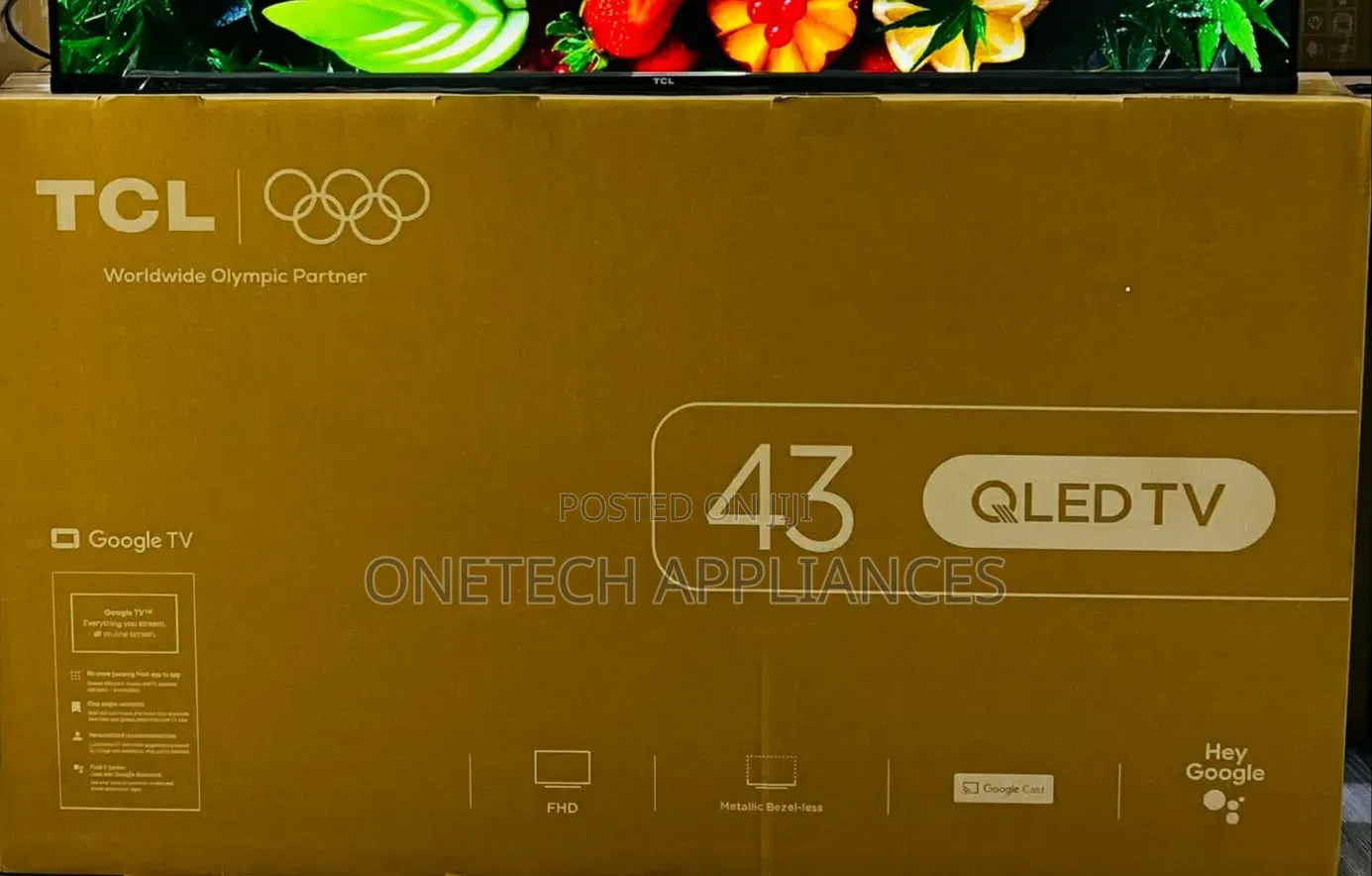 TCL 43 Inches Qled Google Tv 43s5k – Smart Android Full Hd Tv