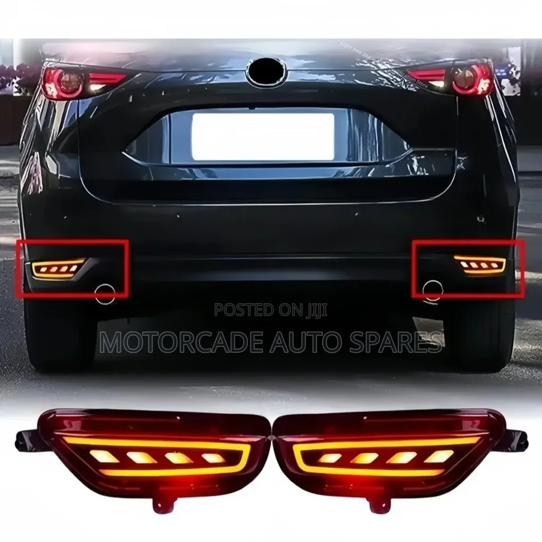 Mazda Cx5 2017-2019 Rear Bumper Reflector Led Lights