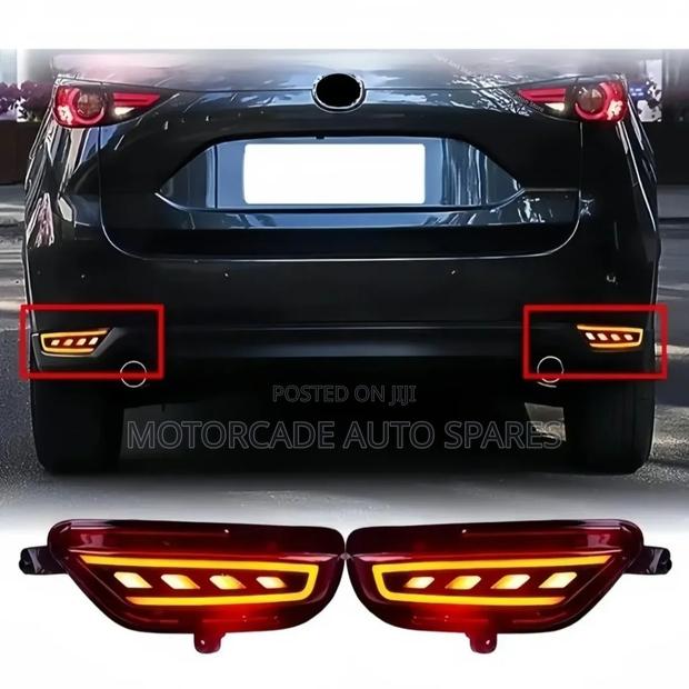 Mazda Cx5 2017-2019 Rear Bumper Reflector Led Lights
