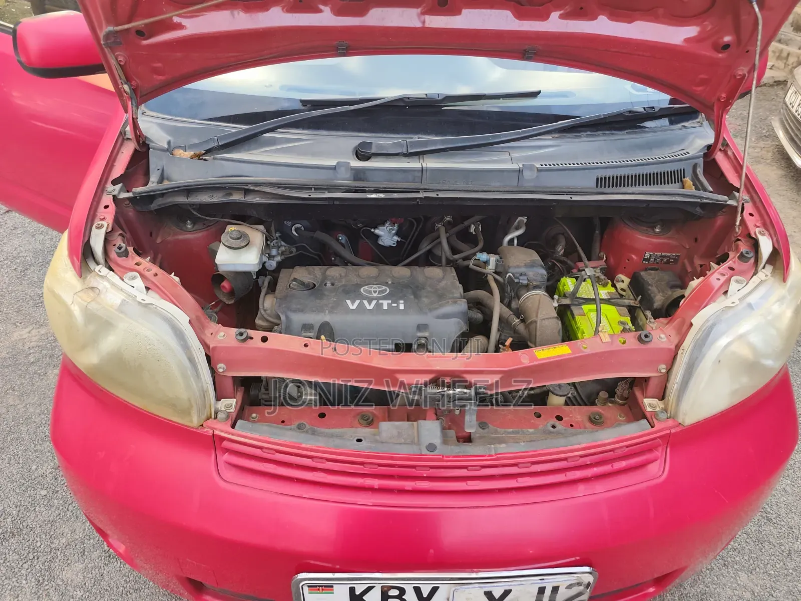 Toyota Porte 1.3 FWD 2007 Red