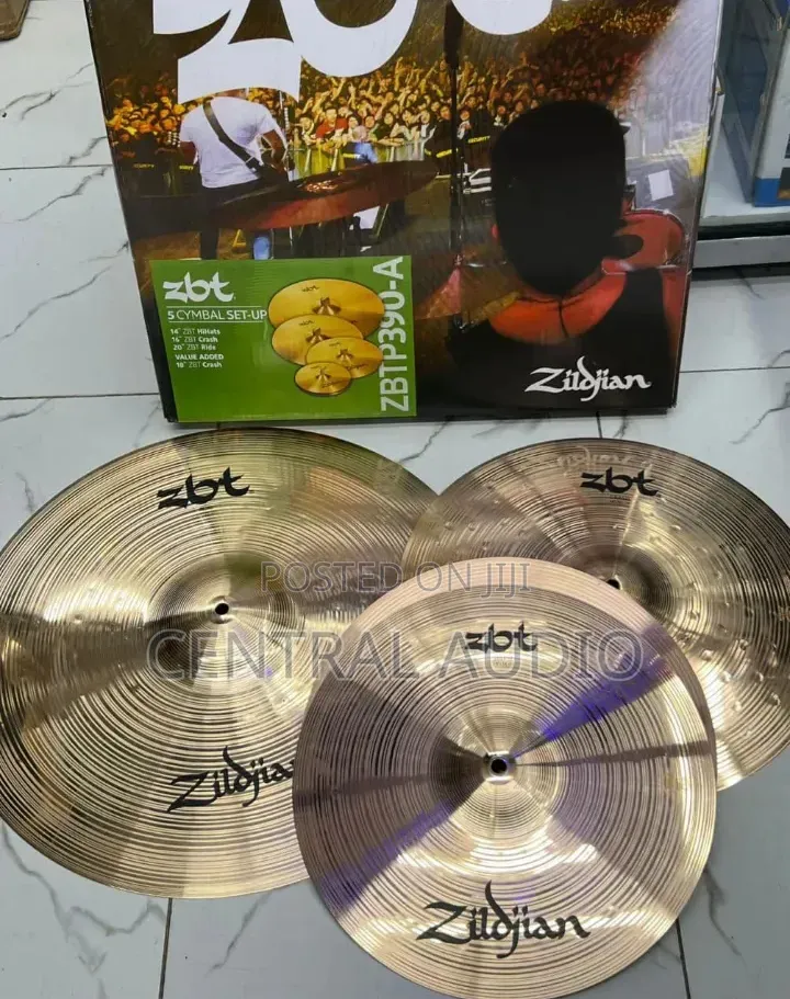 Ziljian ZBT Complete Set Drum Symbols