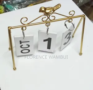 Calendar With Metal Frame