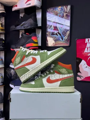 Nike Air Jordan 1 Retro High Og Craft Celadon Sneakers