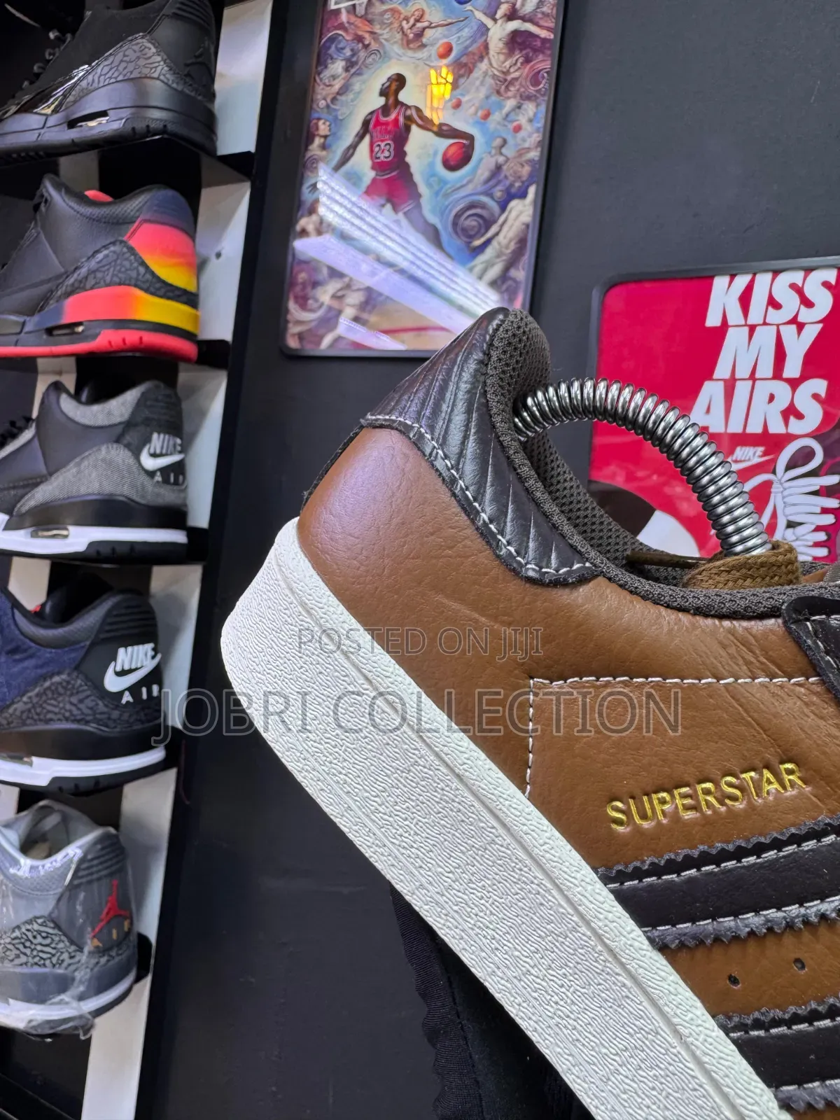Adidas Superstar 'Dark Brown' Sneakers