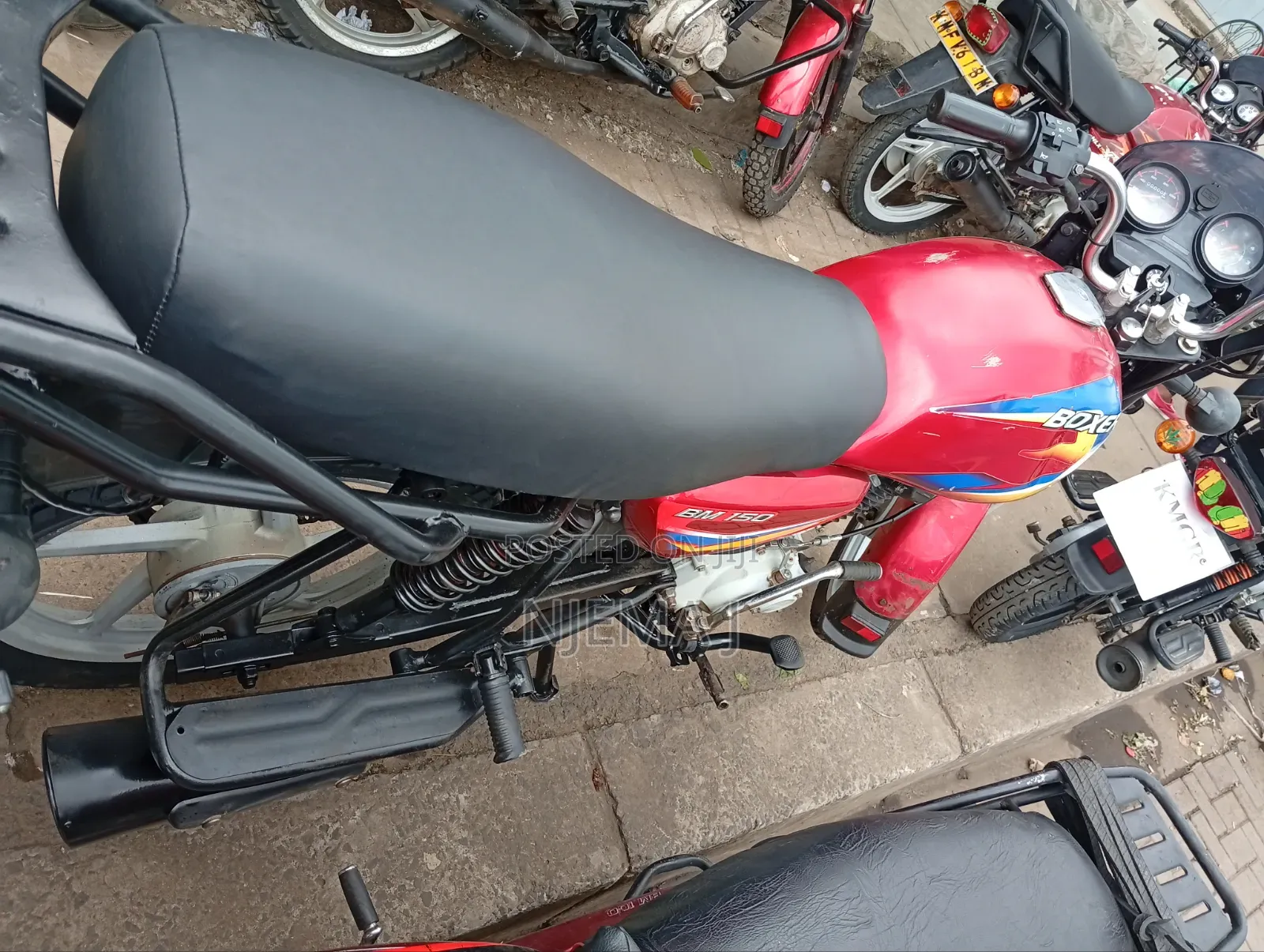 Bajaj Boxer 2025 Red