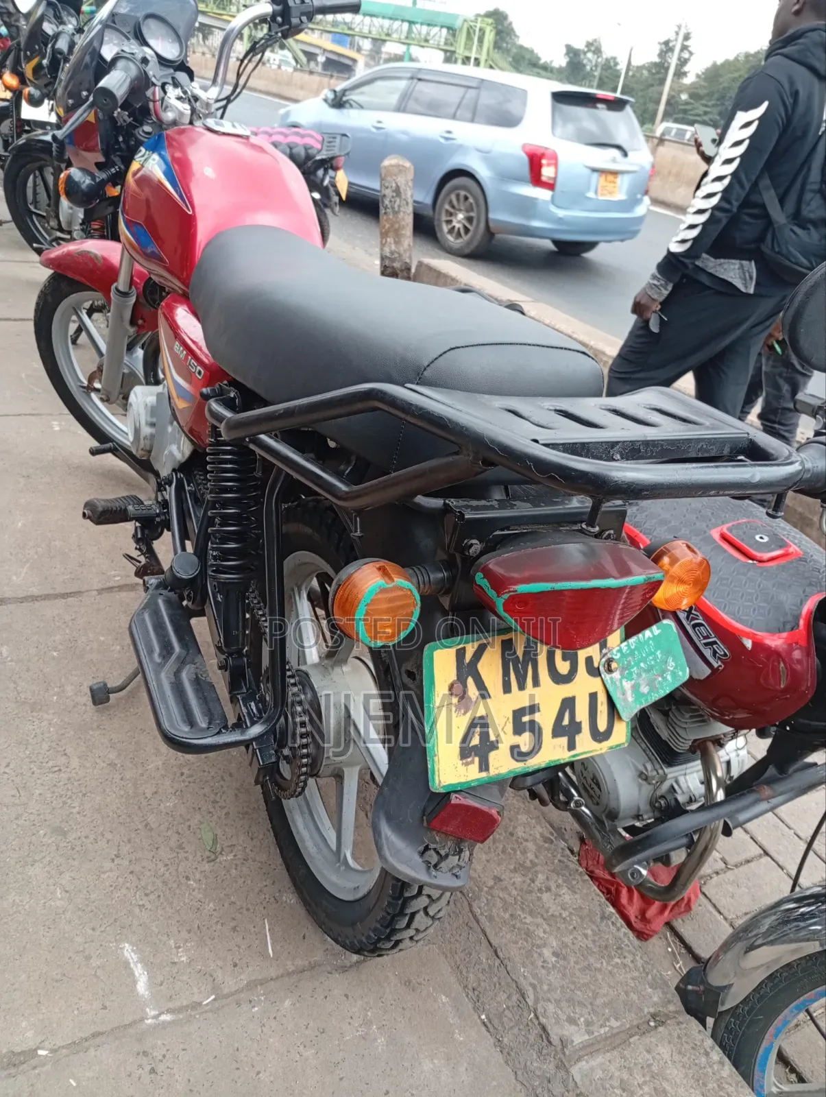 Bajaj Boxer 2025 Red