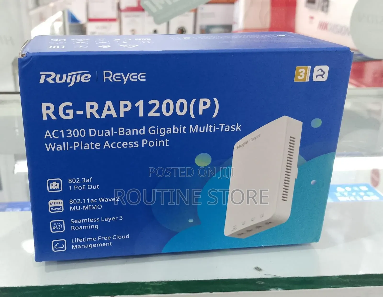Ruijie Access Point Rap1200p Wall Plate
