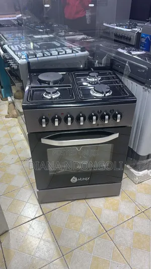 Nunix 60by60 Standing Cooker 
3+1!!
Available at the Shop 