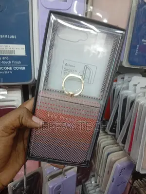 Samsung Galaxy Z Flip Phone Case With a Ring Holder