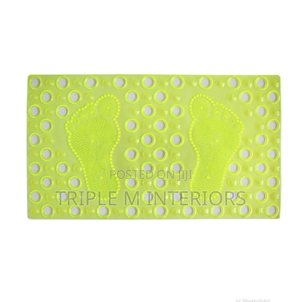 Wrisin Textured Rubber Bath Mat: