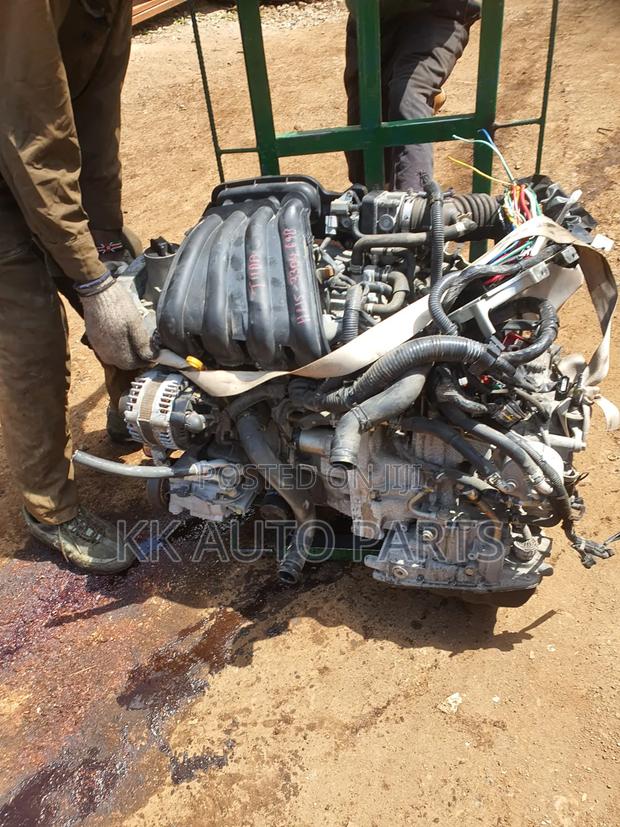 Nisan Wingroad Y12 Complete Hr15 Engine With Gearbox - thumbnail 2