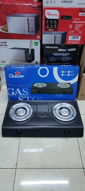 Olelon 2 Burner Stainless Top
 Cooker