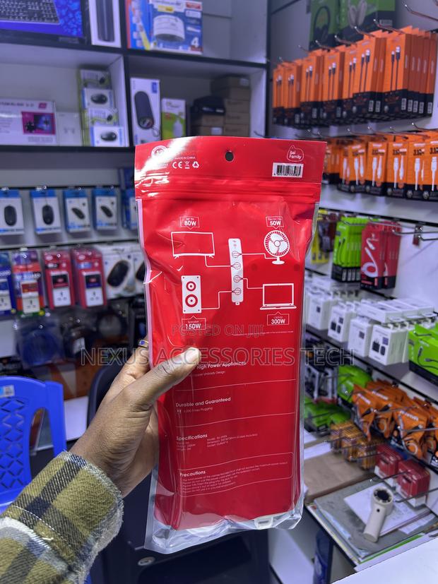 Original Itel 4-Way Extension Cable With Surge Protection - thumbnail 2