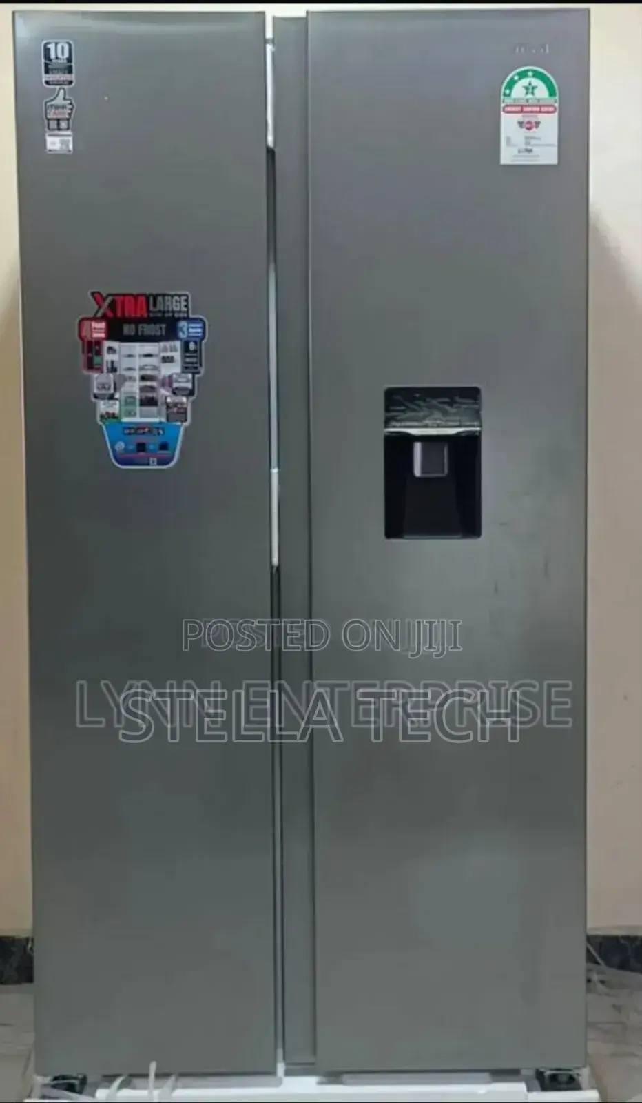 Mika 442 Litres 2 Door Side by Side Refrigerator