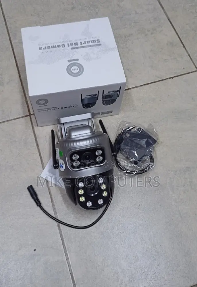Dual Lens CCTV Ac Camera 4g Simcard V380 Pro
