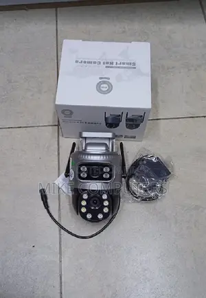 4g Dual Lens Ac Indoor Simcard PTZ Wireless Camera