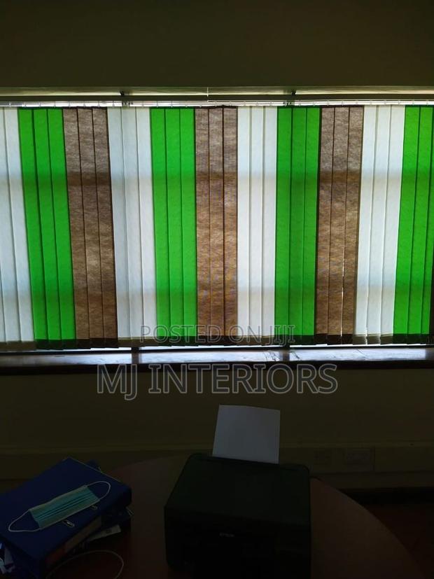 Vertical Blinds Per SQM Custom Sizes Installation Available