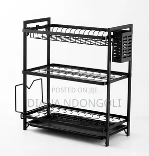 Dish Rack 3 Layer Advanced 
Black *
Price: Ksh. 1,999 * !!