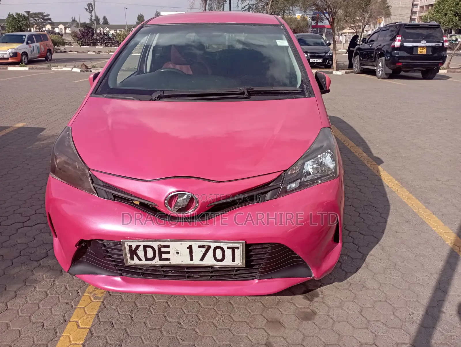 Toyota Vitz Available for Hire