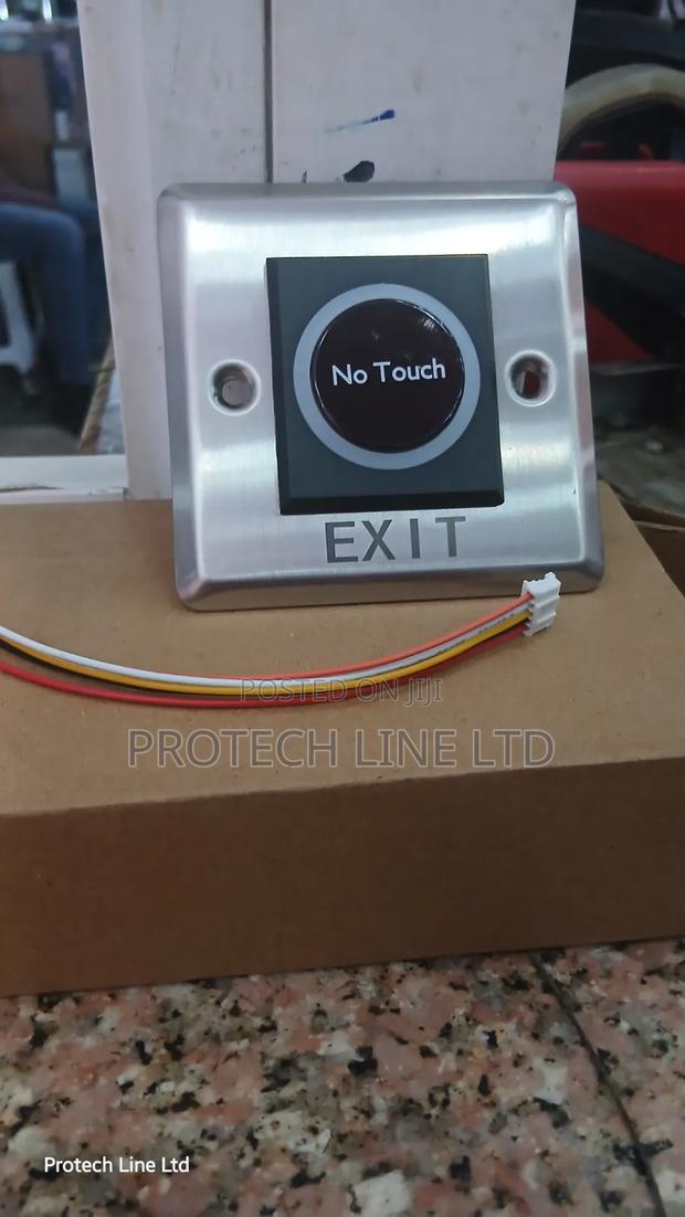 No Touch Exit Button