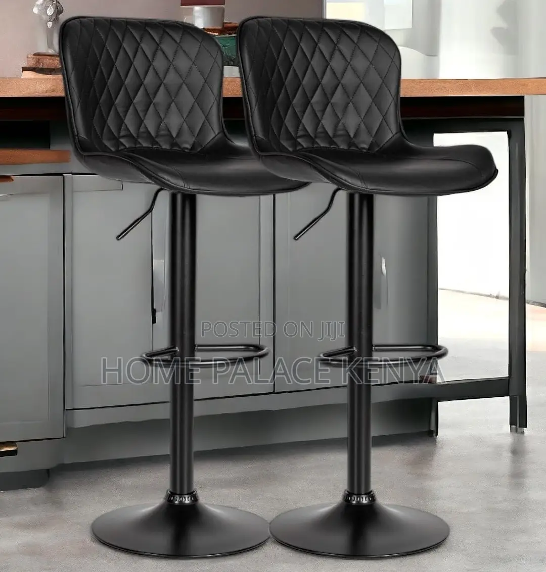 Bar Stool: Elegant Pu Leather Adjustable Bar Stool
