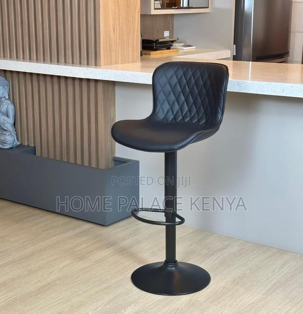 Bar Stool: Elegant Pu Leather Adjustable Bar Stool - thumbnail 8