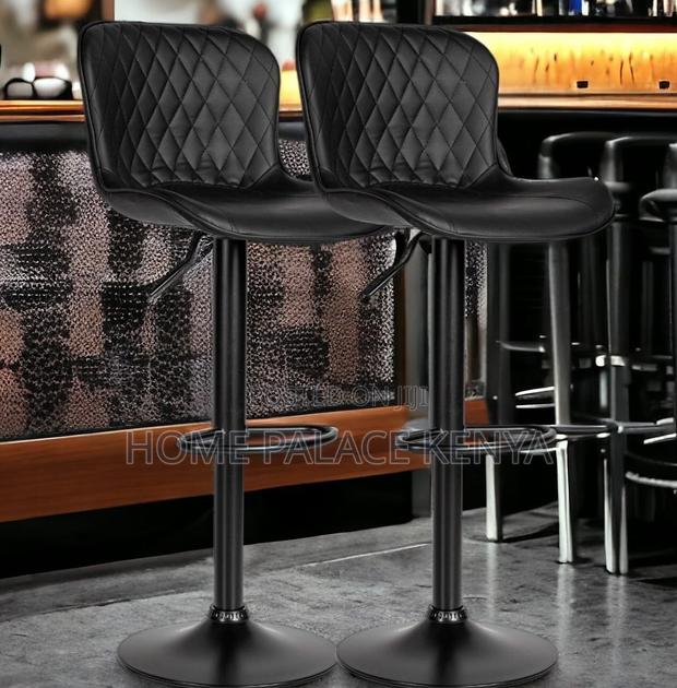 Bar Stool: Elegant Pu Leather Adjustable Bar Stool - thumbnail 9