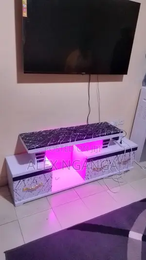 5 Feet Tv Stand With Led Lights