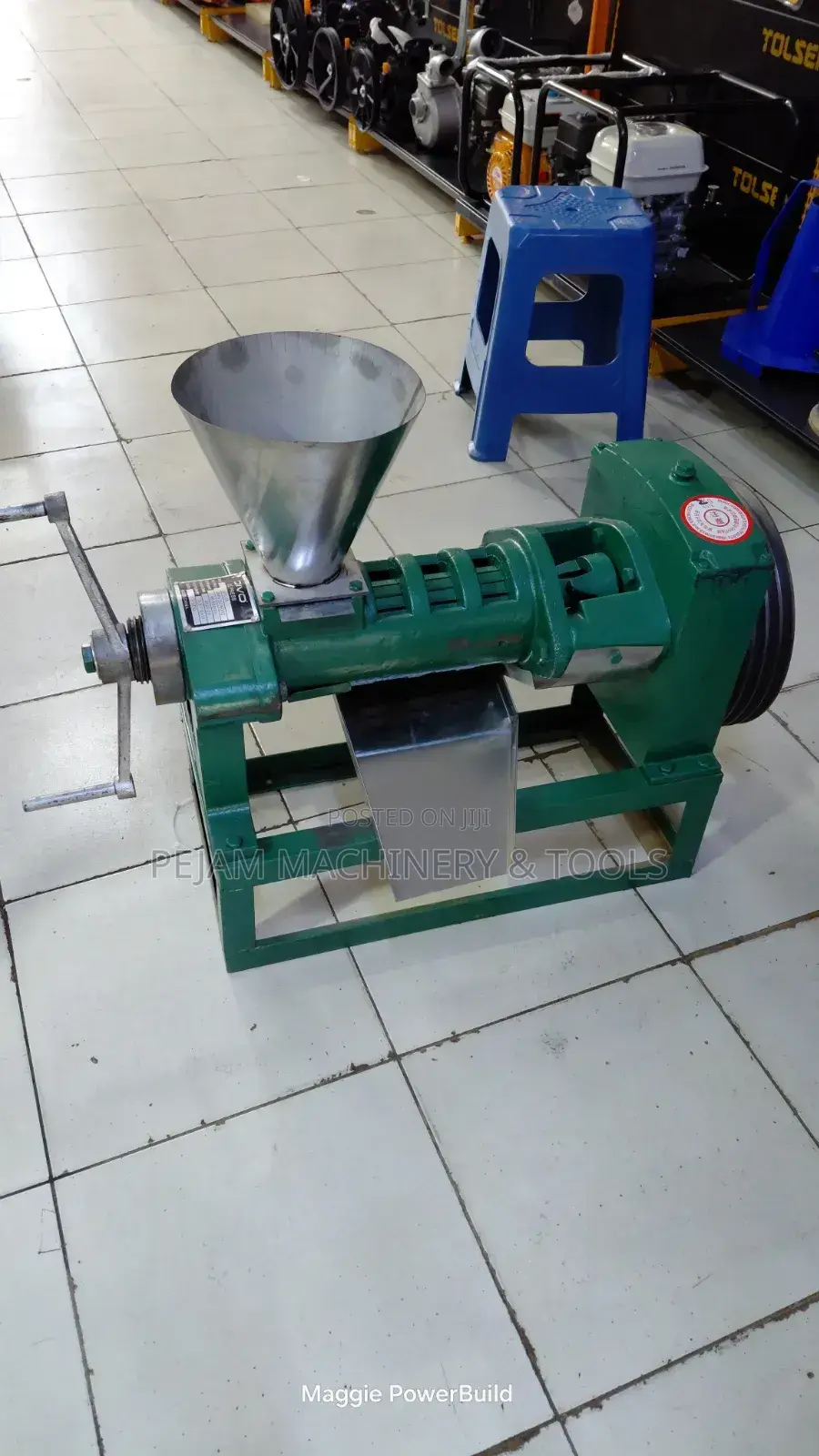 Milano Italia Oil Extractor/Press Machine 1.5tonnes Per Time