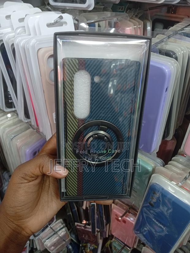 Samsung Galaxy Z Fold6 Multi-Colored Striped Design Cover