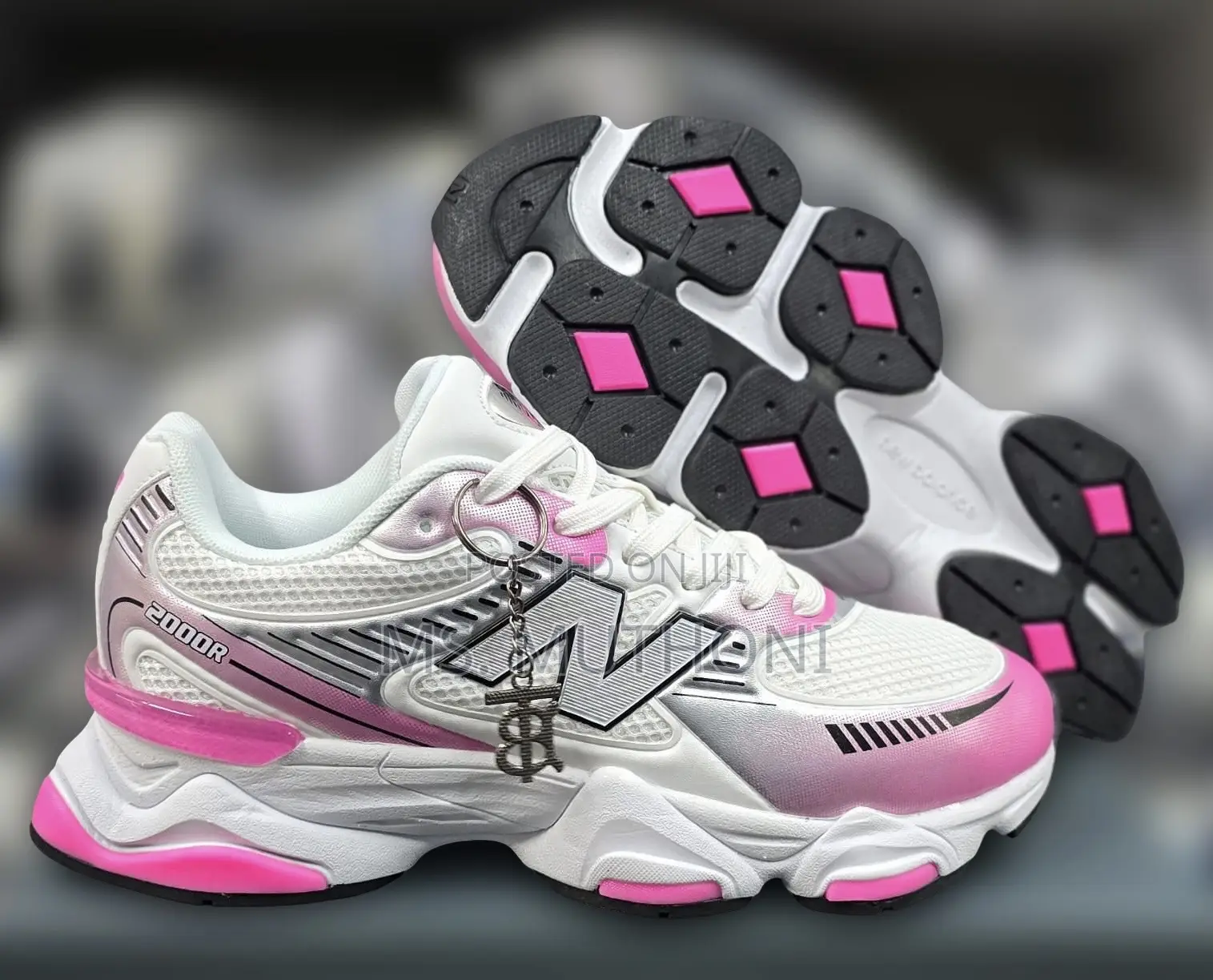Pink Detailed High Quality New. B Sneakers for Her Size 36-42