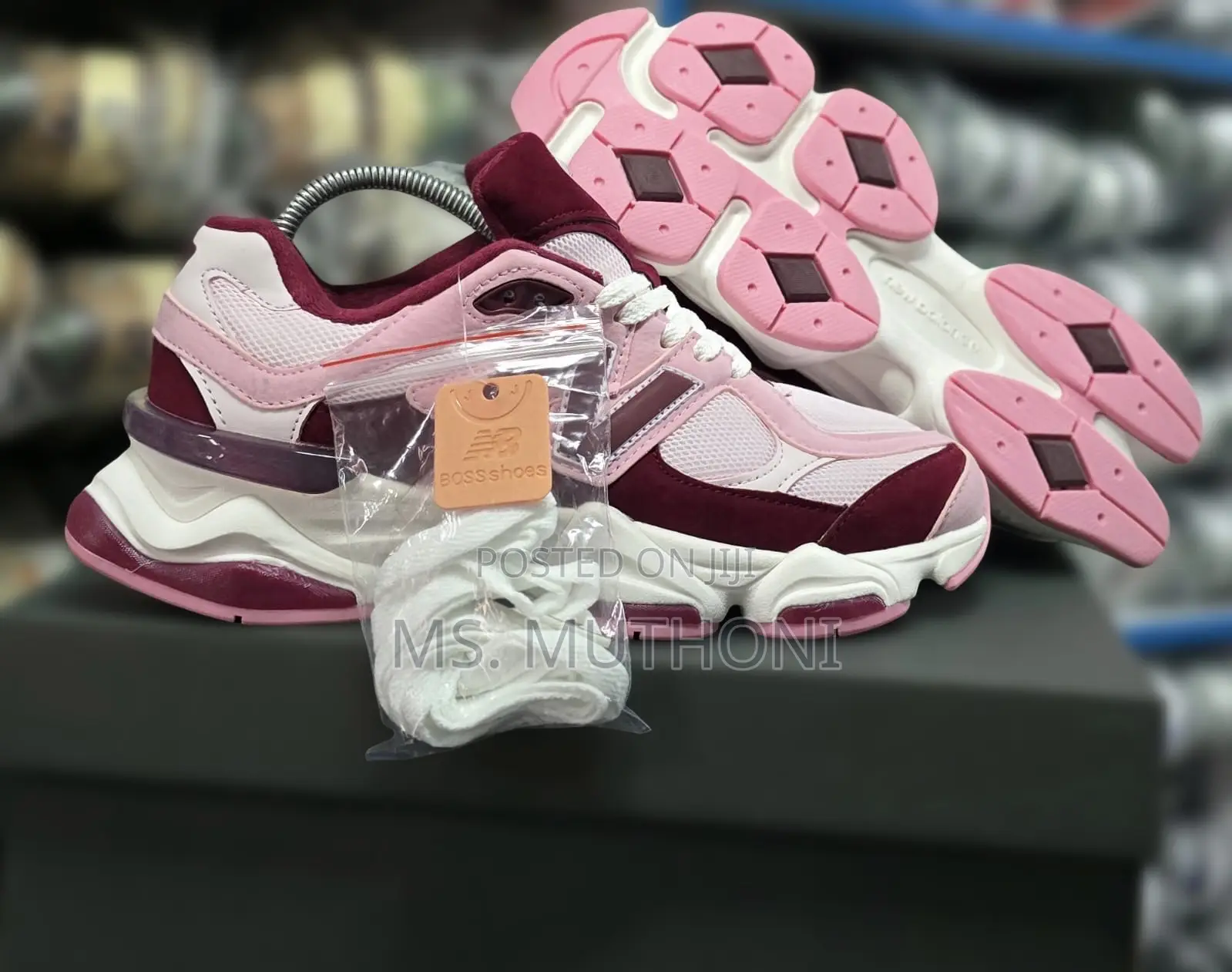 Pink Detailed High Quality New. B Sneakers for Her Size 36-42
