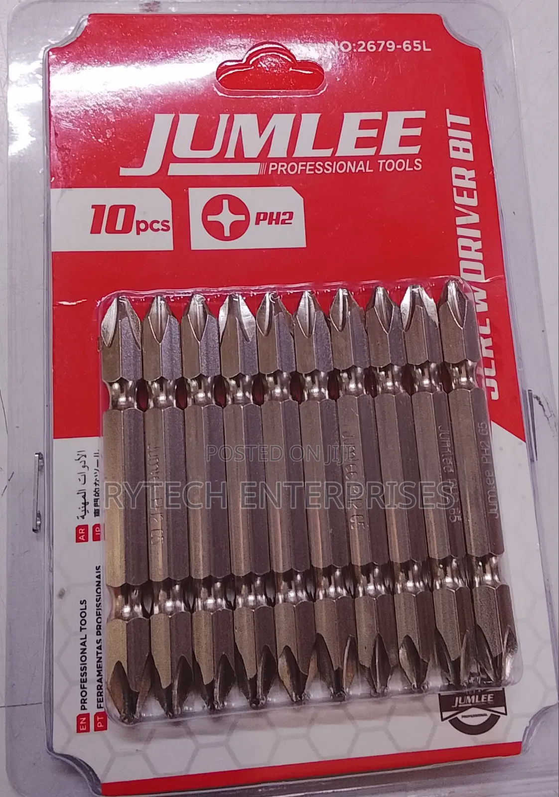 Jumlee Screw Driver Bit Set 10pcs