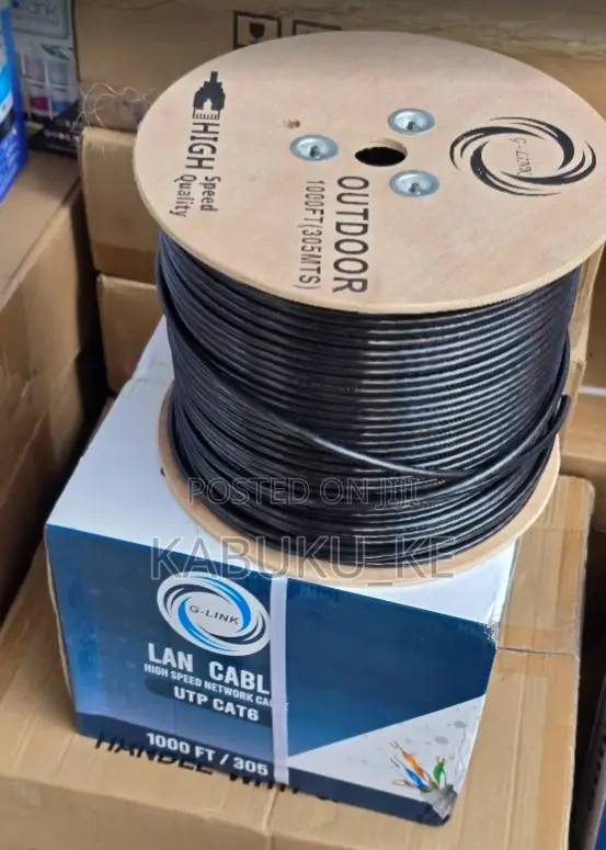 Quality Cat6 Outdoor Utp Ethernet 305m Cable