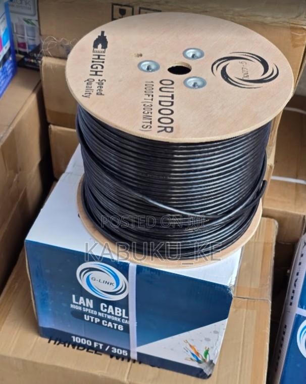 Cat 6 Outdoor Ethernet Cable 305 Metres Networking Cable