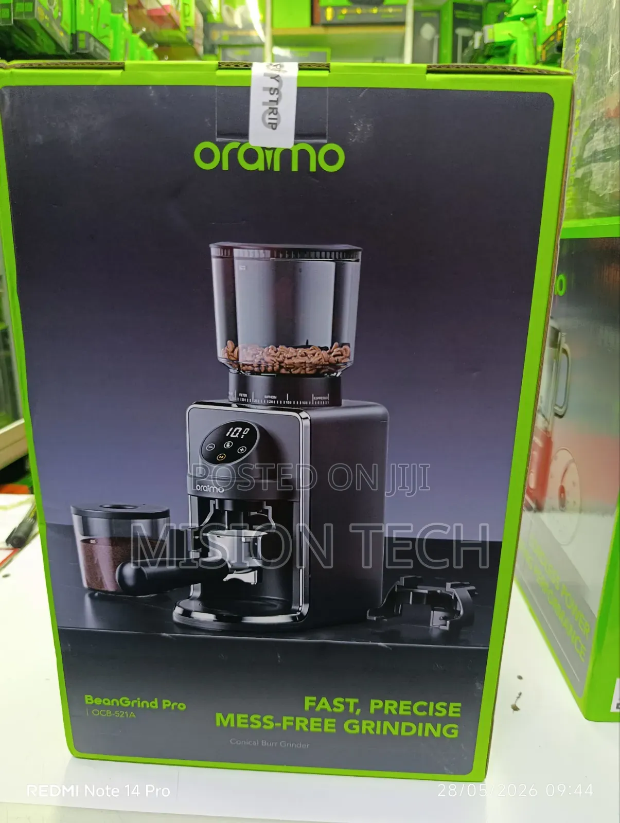 Oraimo Beangrind Pro Precision Smart Control Conical Burr Grinder