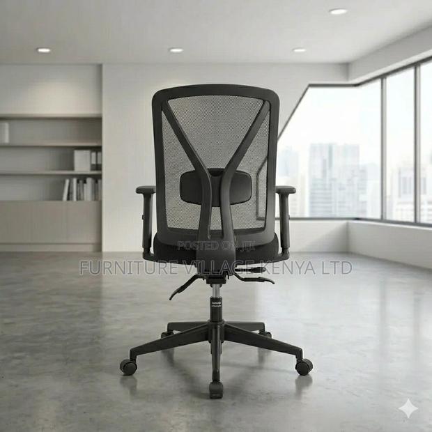 Office Chair: Ergonomic Office Seat With Lumber Support - thumbnail 10