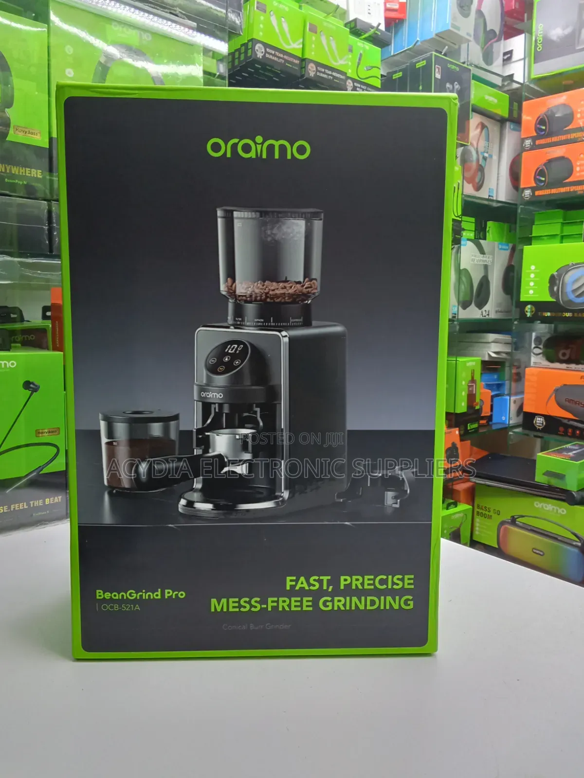 Oraimo Beangrind Pro Precision Smart Control Conical Burr Grinder