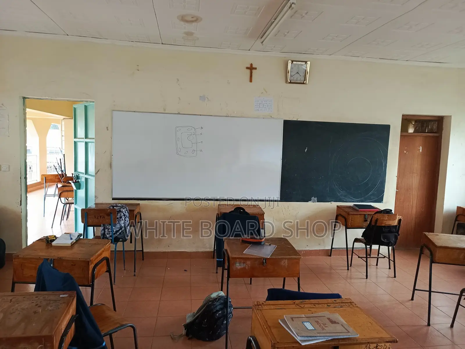 Classroom Whiteboard 8ft X 4ft for New School Structure 8ft X 4ft