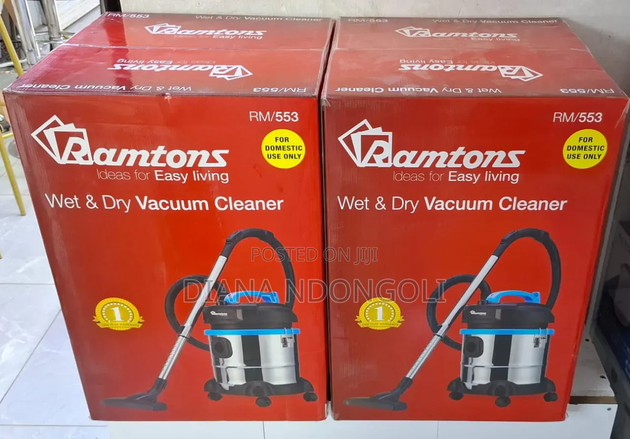 *Ramtons 21litres Wet and Dry Vacuum Cleaner