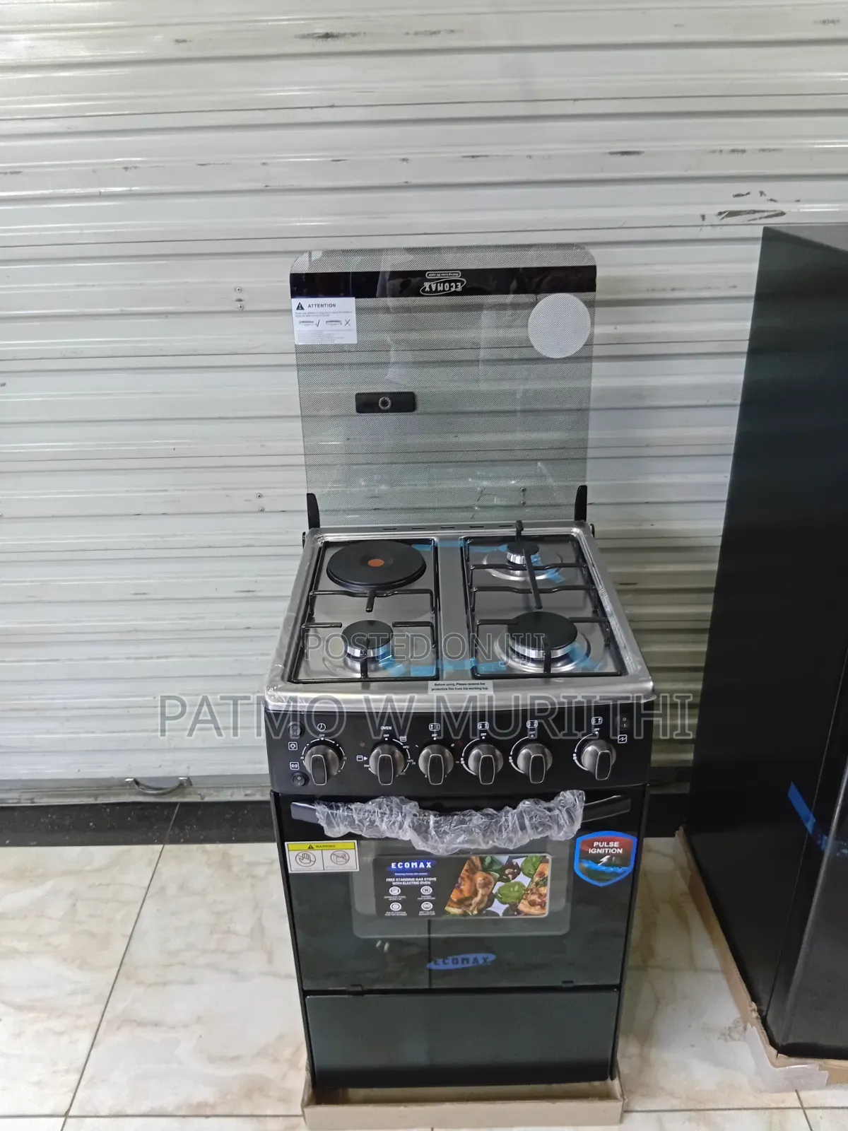 Ecomax Standing Cooker 50 by 55 3+1